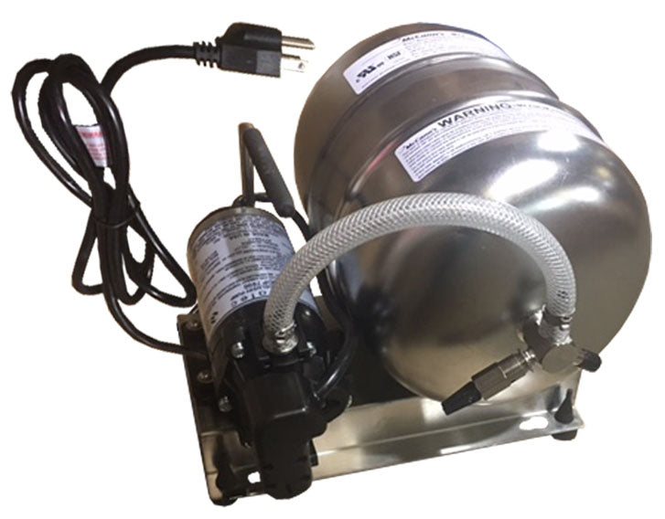 McCANN 2 & 4.4 Gallon Water Booster System - High Pressure Water Pump for Home & RV Use - Free Shipping | Perfect for Camping, Off-Grid Living & Emergency Water Supply