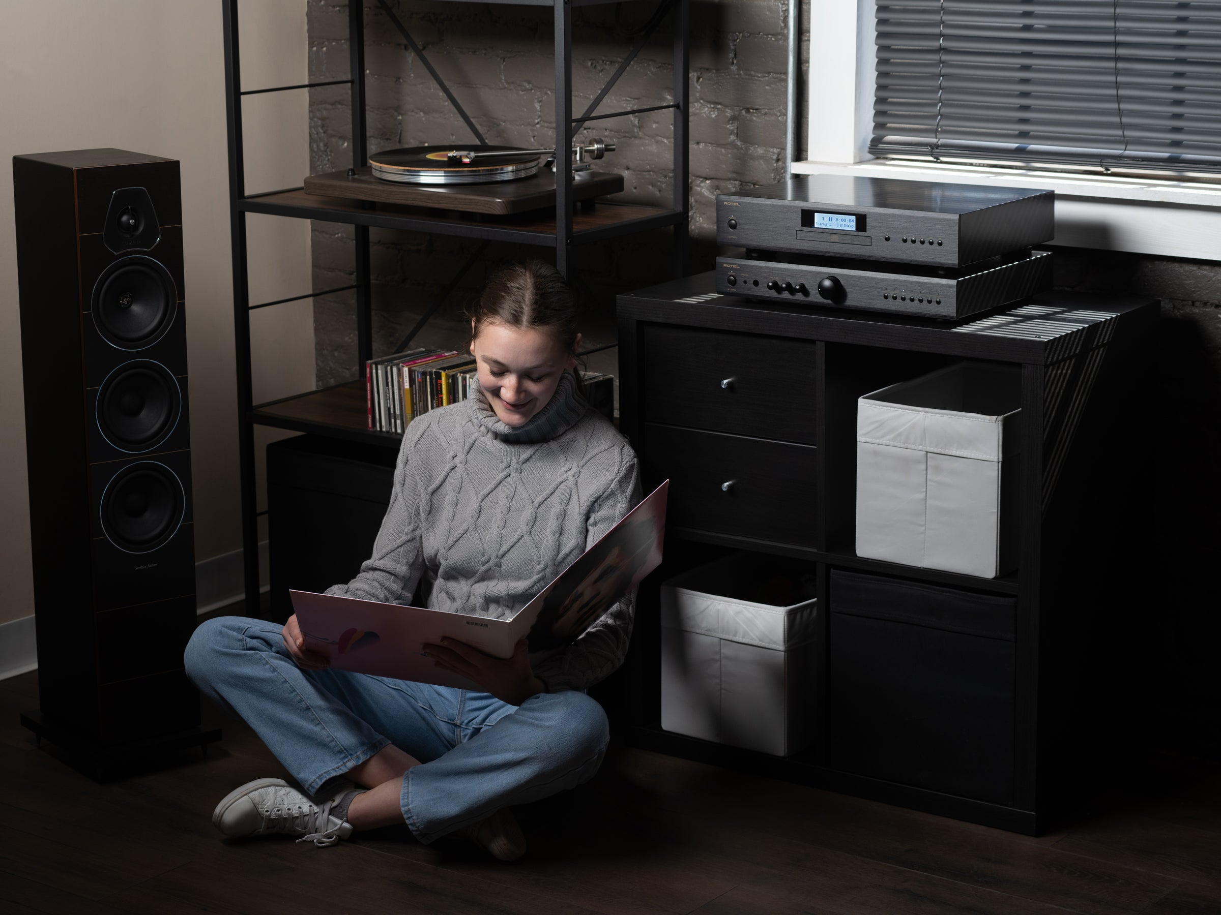 Rotel A11 Mkii Stereo Integrated Amplifier - High-Fidelity Audio for Home Theater & Music Listening