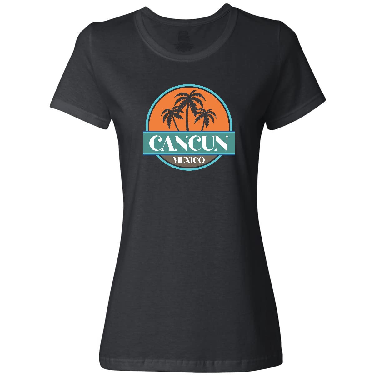 Inktastic Cancun Mexico Vacation Trip Women's T-Shirt - Comfortable Travel Tee for Beach Holidays & Summer Getaways