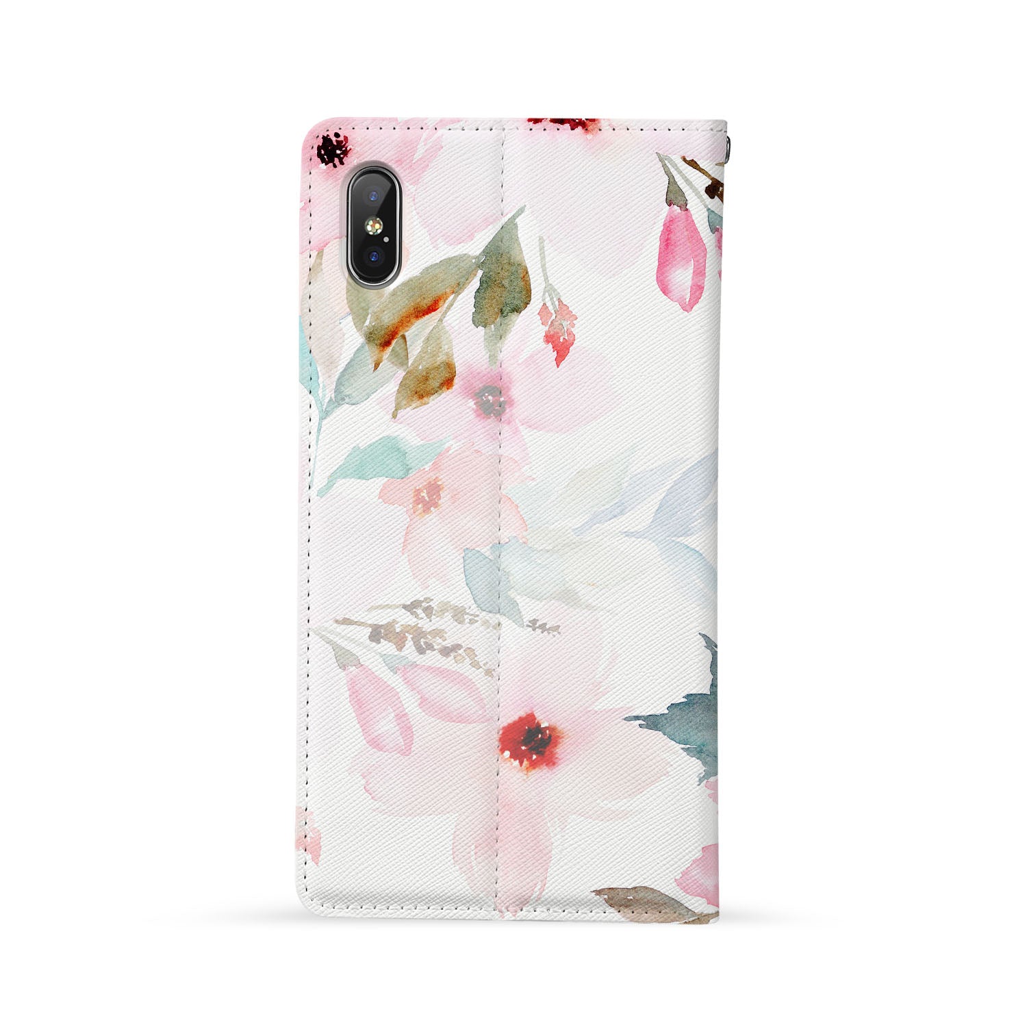 iPhone Wallet with Flamingo Design - Slim & Stylish Card Holder for iPhone Cases - Perfect for Travel, Shopping, and Everyday Use