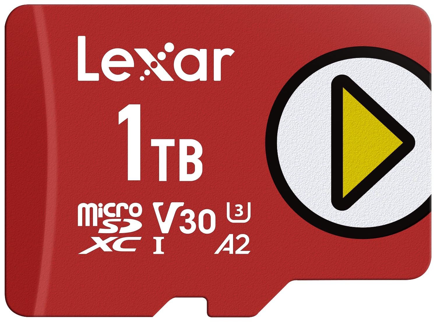 Lexar 1TB Play Micro SDXC Memory Card - UHS-I, C10, U3, V30, A2 - Up to 205MB/s Read, 140MB/s Write - 4K UHD & Full HD Support - High-Speed Storage for Nintendo Switch, Smartphones, Tablets, Drones & Action Cameras - Perfect for Gaming, Photography & Media Storage (LMSPLAY001T-BNSNU)
