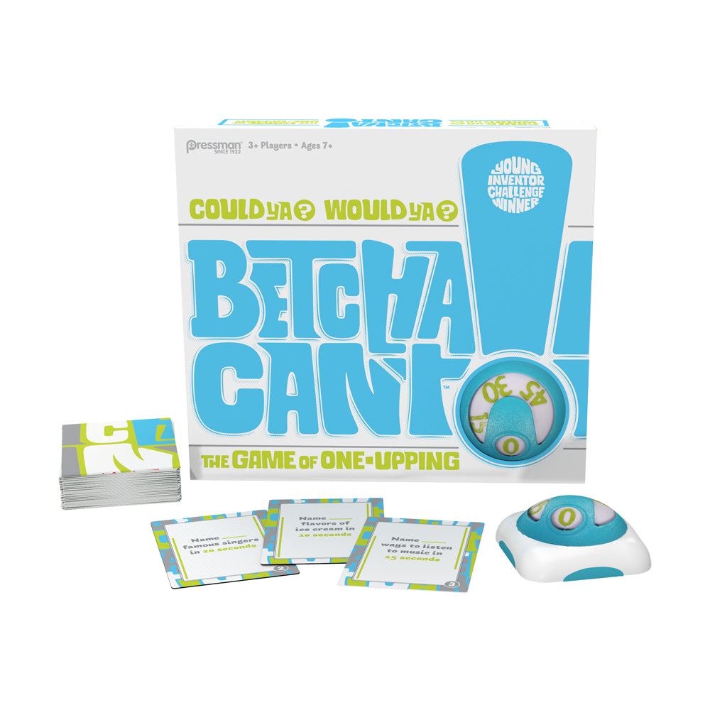 Betcha Can't! - The Ultimate Strategy Card Game for Fun Challenges & One-Upping - Perfect for Family Game Nights & Parties