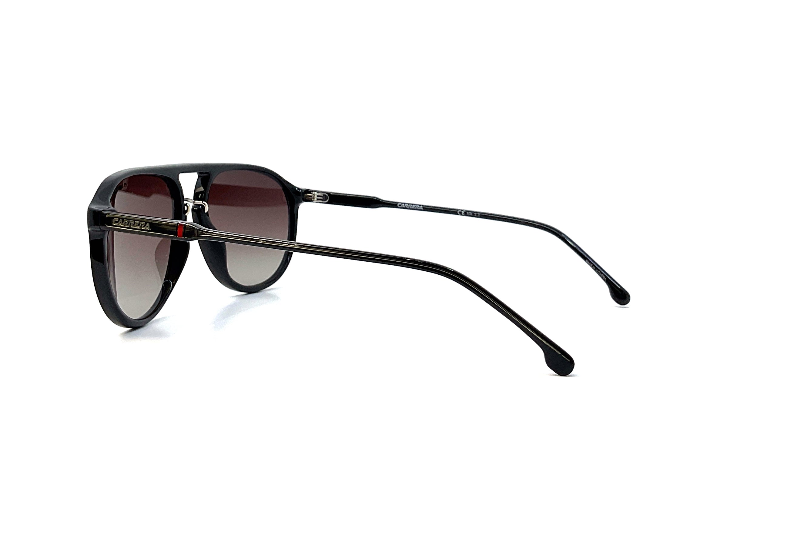 Carrera 212/S Sunglasses - Black Aviator Style for Men & Women - Perfect for Driving, Outdoor Sports & Fashion Accessories