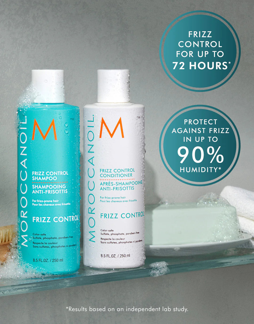 Best Frizz Control Shampoo for Smooth & Shiny Hair - Hydrating & Nourishing Formula for Curly, Dry & Damaged Hair - Perfect for Daily Use & Salon-Quality Results at Home