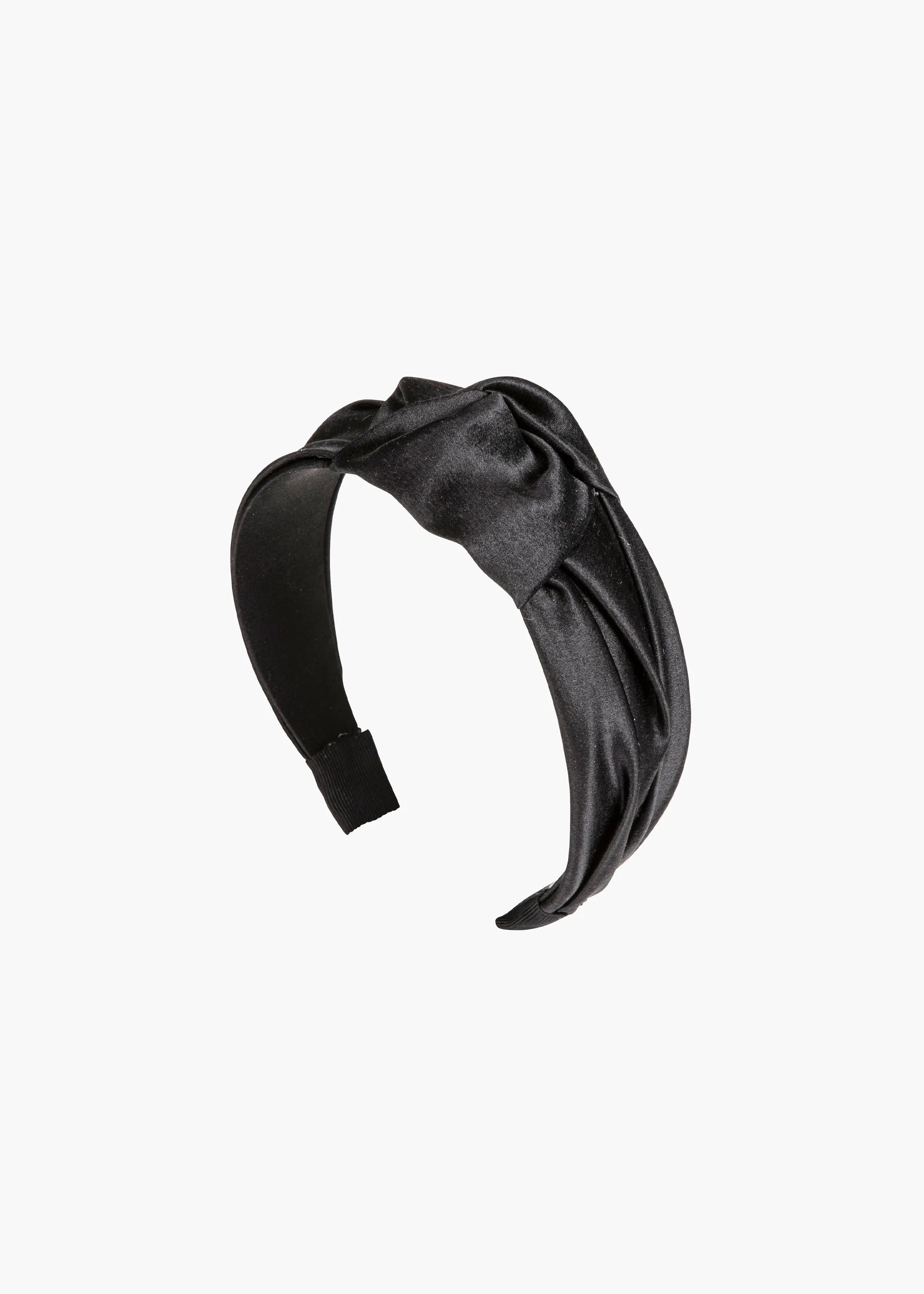Samaya Headband for Women & Men - Soft & Stretchy Black Hair Band for Sports, Yoga, Workouts & Everyday Use
