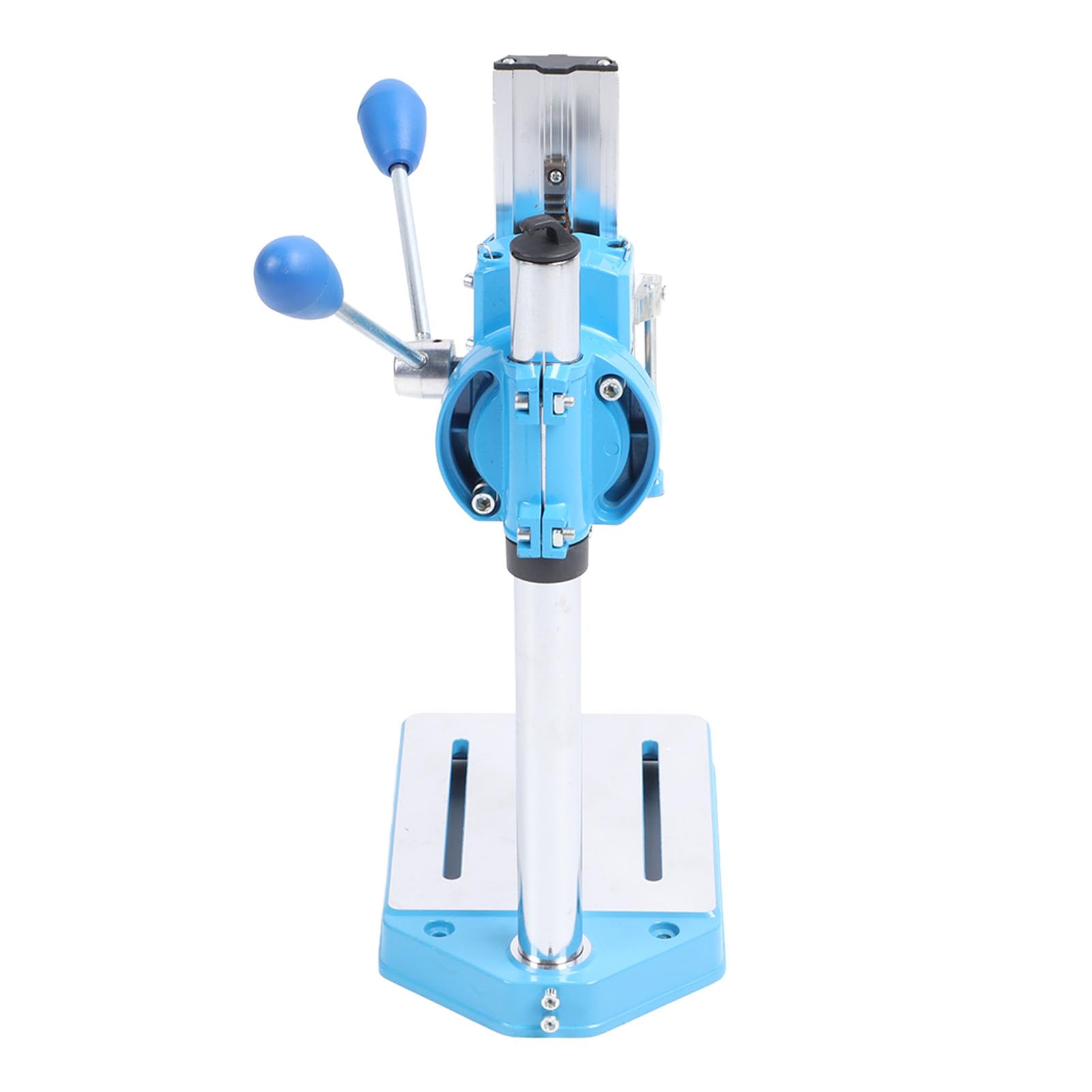 Heavy Duty Electric Drill Stand - Adjustable Floor Drill Press Table with Rotatable Base & Clamp for Precision Drilling | Perfect for Woodworking, Metalworking & DIY Repair Projects