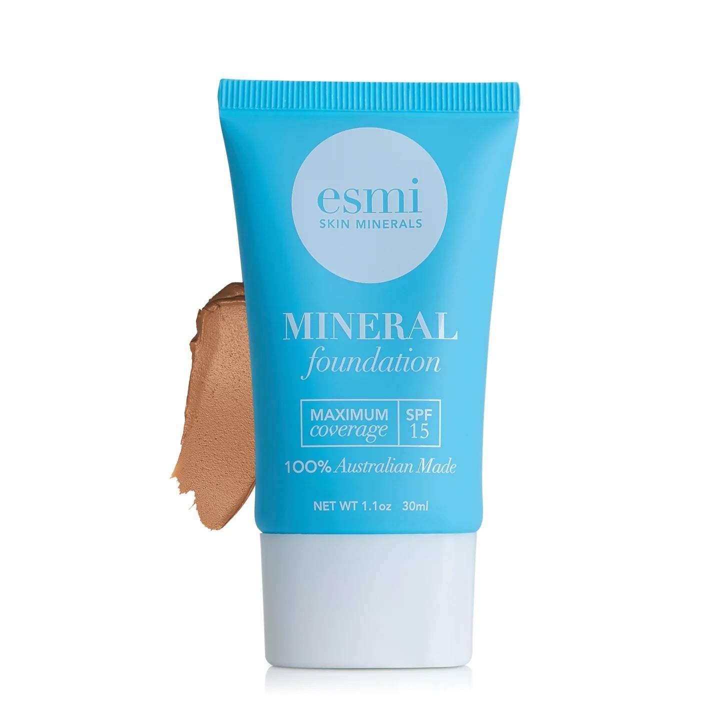 Esmi Liquid Mineral Foundation - Lightweight, Natural Coverage for All Skin Types | Perfect for Daily Wear & Flawless Makeup Looks