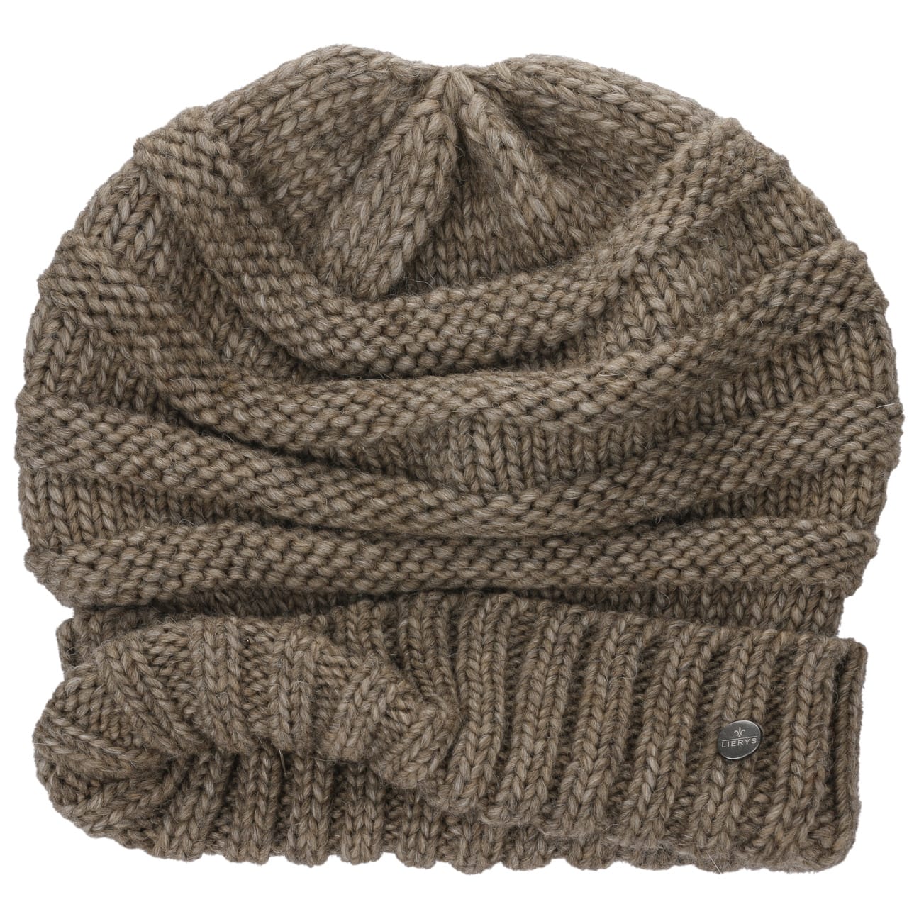 Lierys Long Beanie Knit Hat for Men & Women - Winter Warm Stretchy Slouchy Beanie - Cozy Soft Ribbed Knit Cap for Cold Weather - Perfect for Skiing, Hiking, and Outdoor Activities