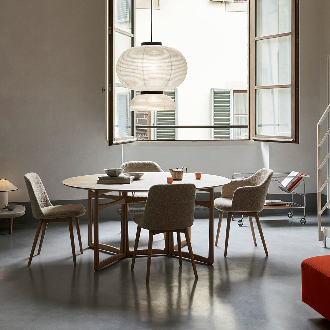 Drop Leaf HM6 Dining Table - Expandable Space-Saving Design for Small Apartments & Kitchens | Perfect for Family Dinners & Entertaining Guests