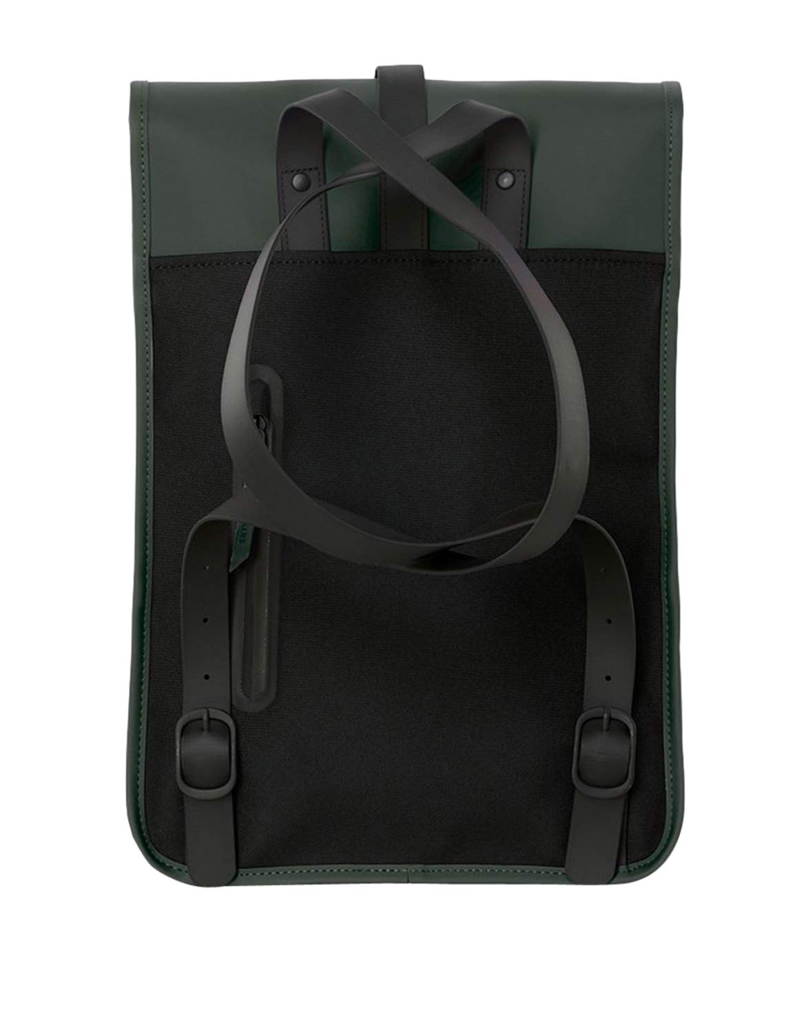 RAINS Men's Waterproof Backpack - Lightweight Travel Laptop Bag for Work & School (Green, One Size) - Perfect for Commuting, Hiking & Daily Use