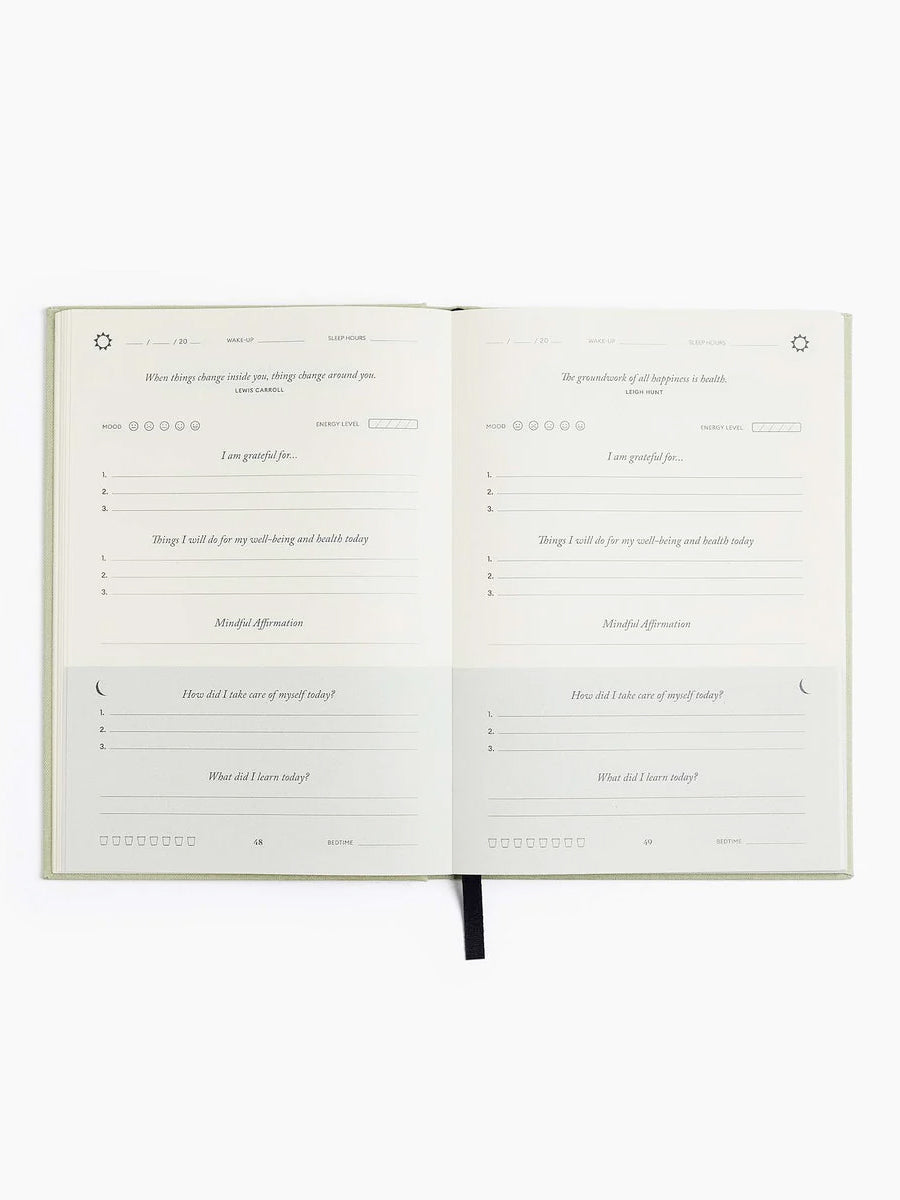 Intelligent Change Five Minute Journal - Daily Gratitude & Mindfulness Planner for Personal Growth, Fitness & Wellness Tracking | Perfect for Goal Setting, Self-Improvement & Positive Mindset Development