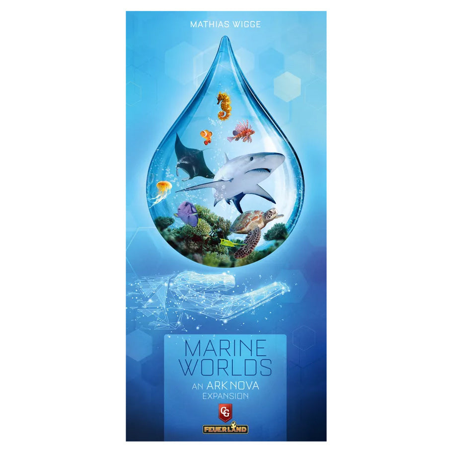 Ark Nova Marine Worlds Expansion - Board Game Expansion for Strategic Wildlife Park Building | Perfect for Family Game Nights & Strategy Enthusiasts