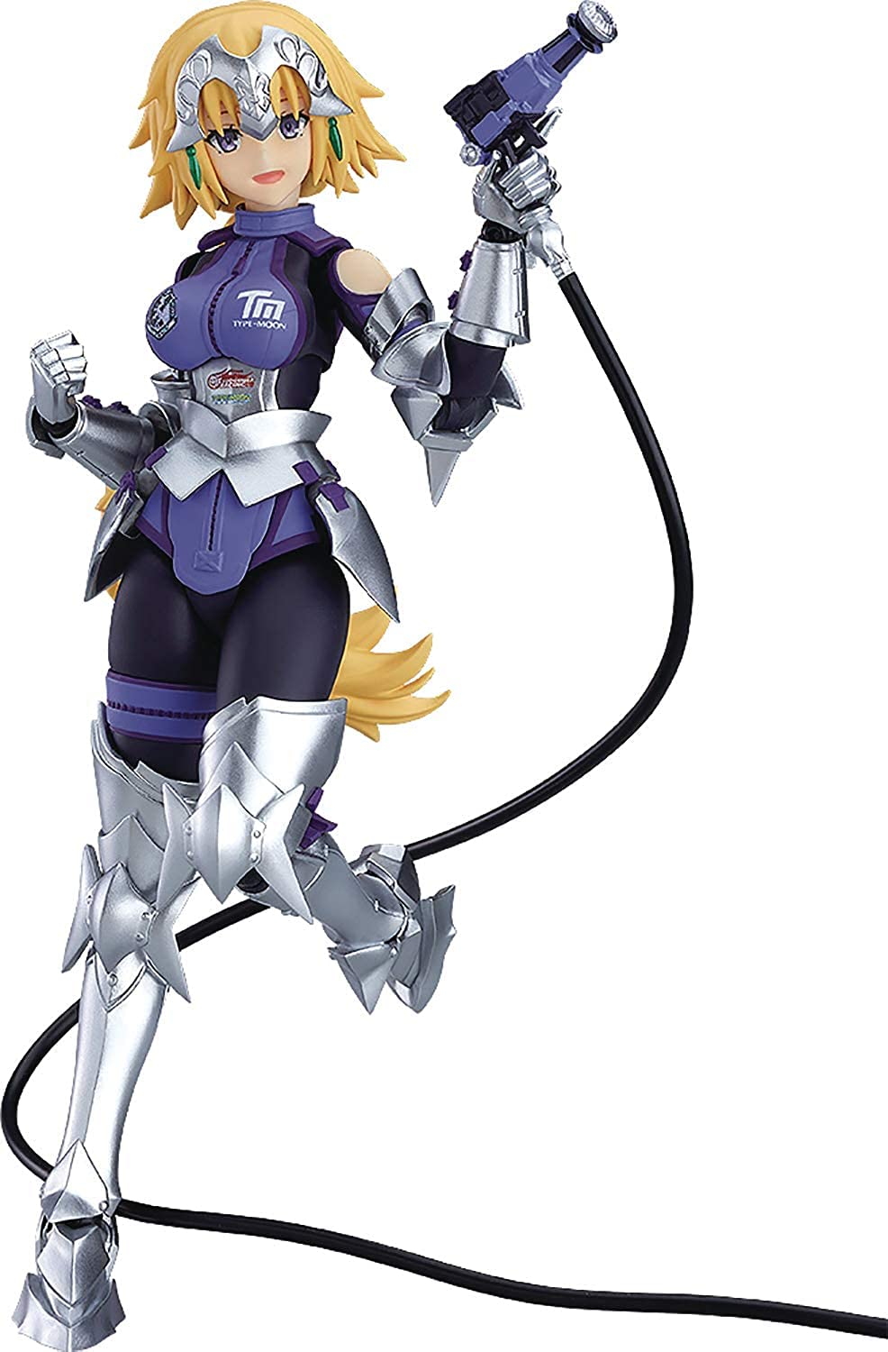 Good Smile Racing & Type-Moon Racing: Jeanne d'Arc (Racing Ver.) Figma Action Figure - Anime Collectible Model Toy for Display & Photography - Perfect for Anime Fans & Figure Collectors