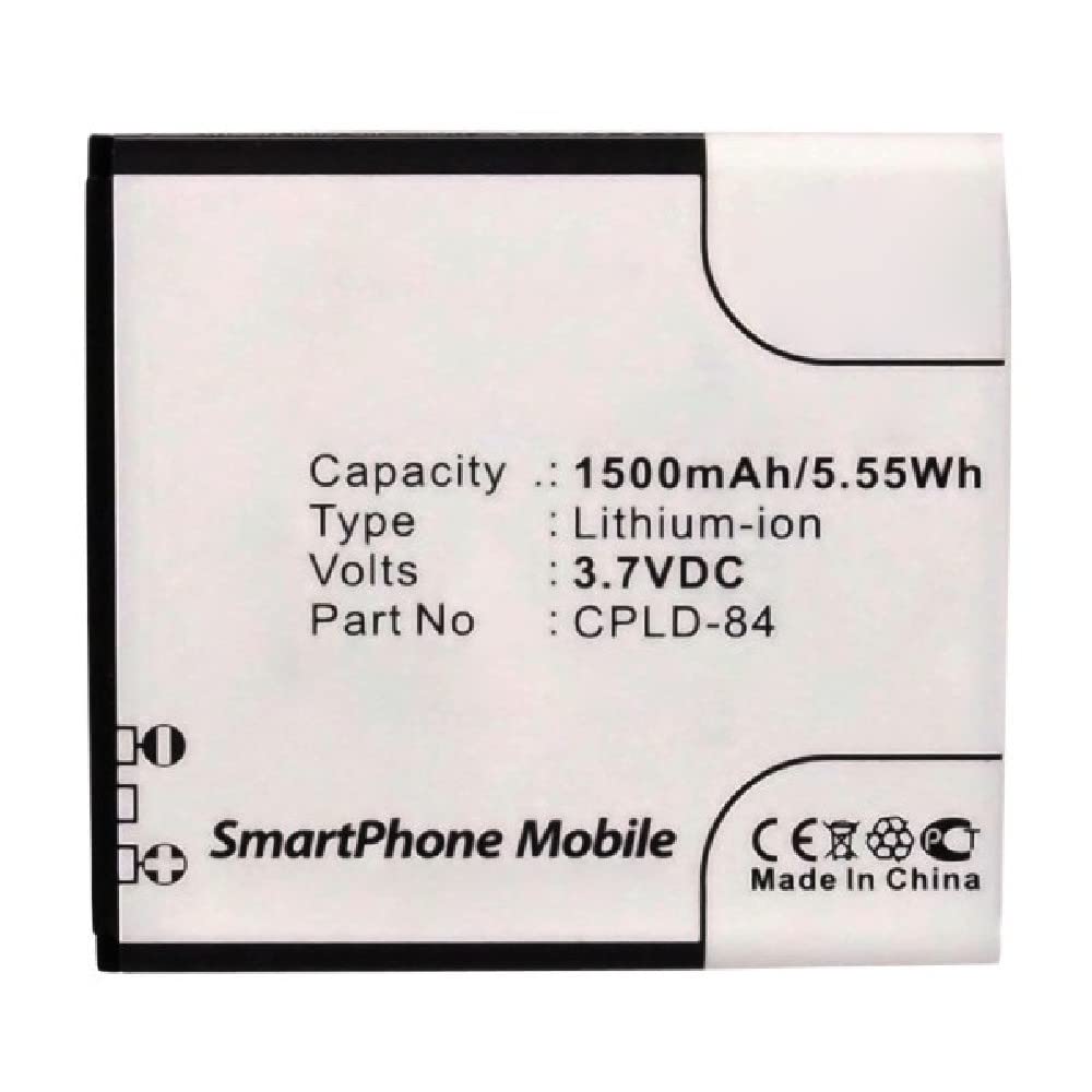 Synergy Digital Coolpad CPLD-84 Battery - 1500mAh Li-ion for Extended Use