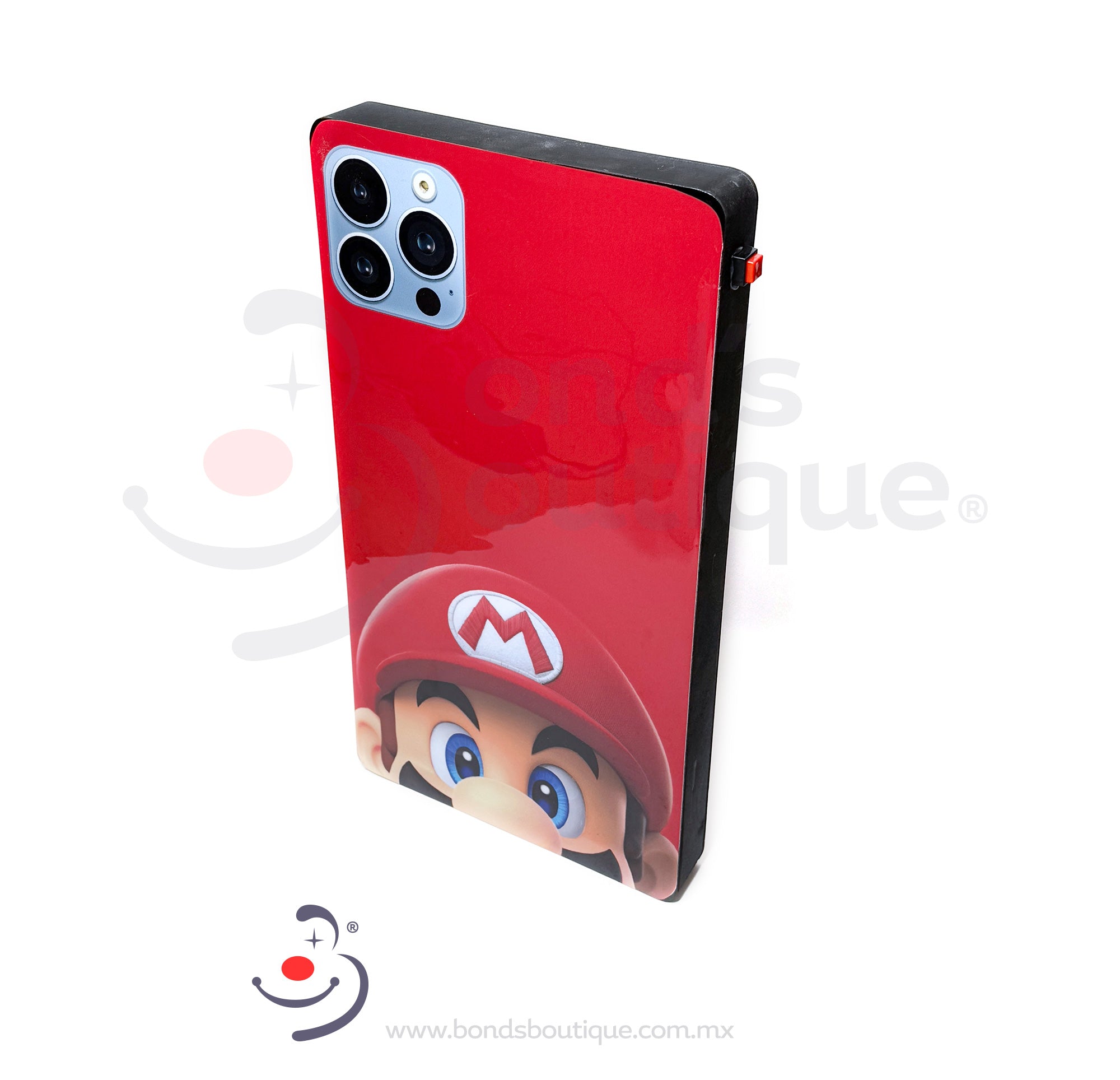 Large Glow-in-the-Dark Phone Case with Flash Light & Chromo Design - Perfect for Nighttime Safety & Stylish Protection