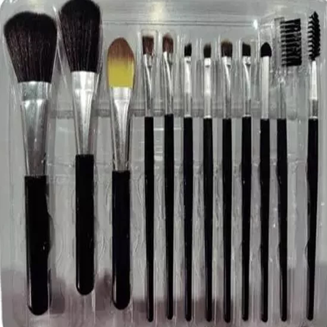 Premium 12-Piece Makeup Brush Set - Soft Synthetic Bristles for Flawless Foundation, Blush, Eyeshadow & Contouring - Perfect for Professional Makeup Artists & Beauty Enthusiasts (Ideal for Travel, Everyday Use & Gift Giving)