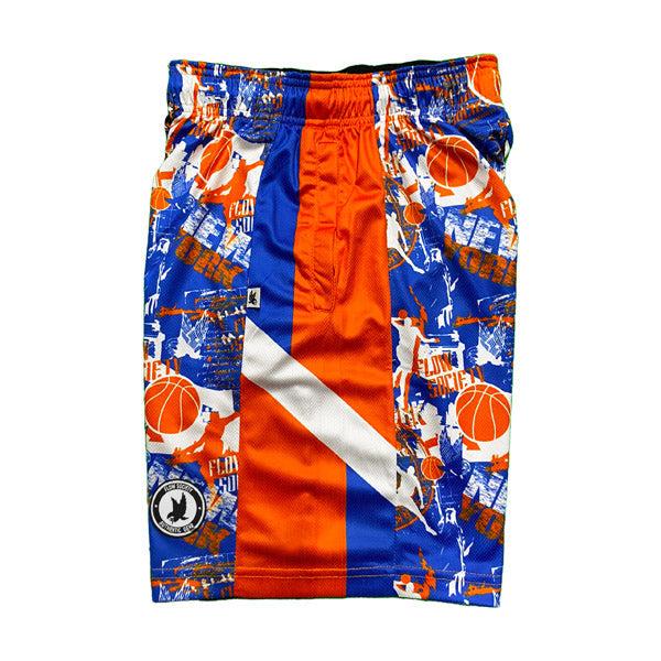 Men's New York Hoops Attack Basketball Shorts - Breathable & Comfortable for Training, Games & Casual Wear