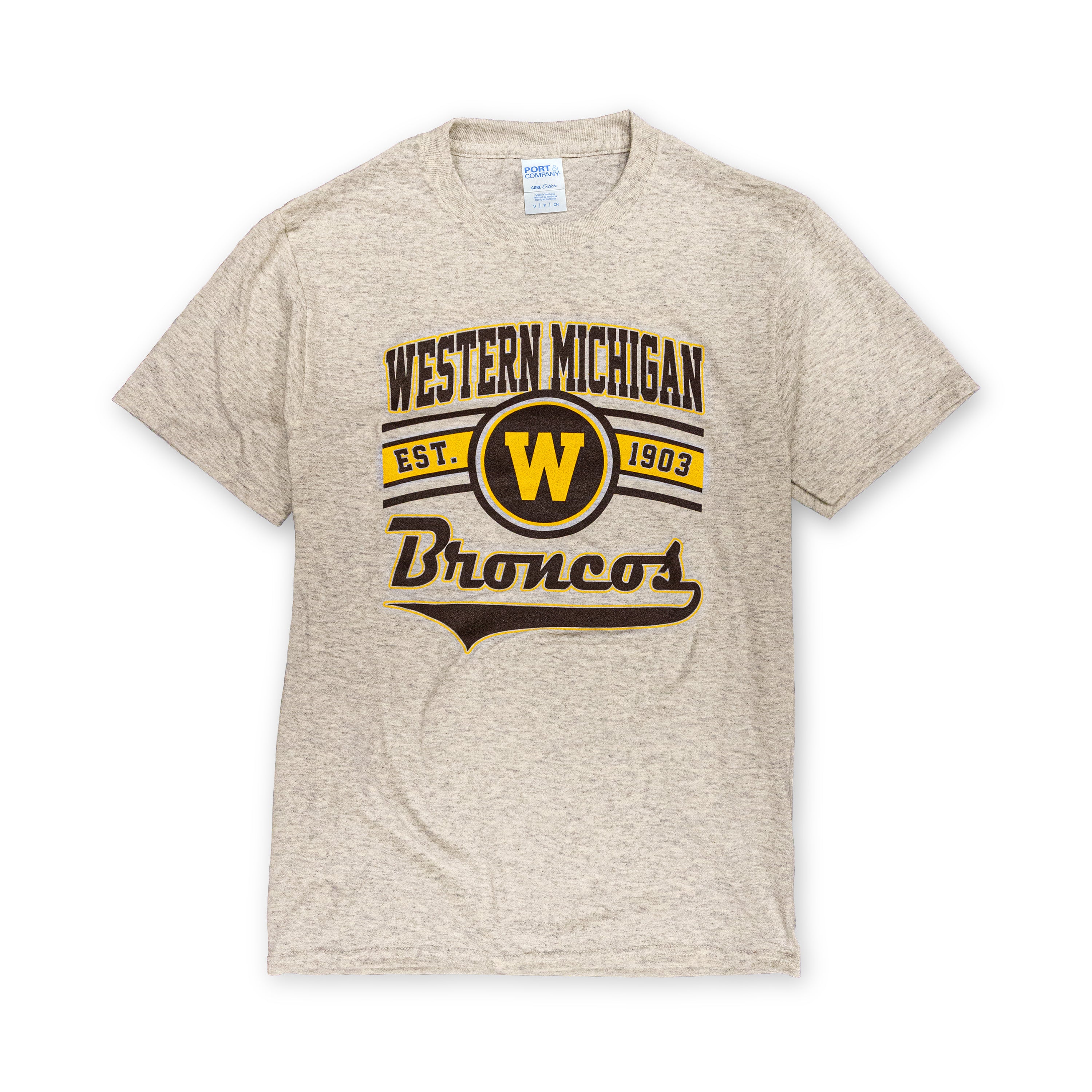 Western Michigan Broncos T-Shirt - Comfortable Cotton Fan Apparel for Men & Women - Perfect for Game Day, Tailgating & College Spirit Wear