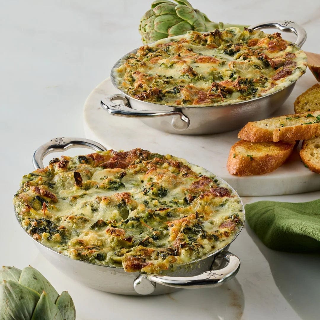 Hestan Provisions Stainless Steel Small Oval Au Gratin Set - 2 Piece (6.5