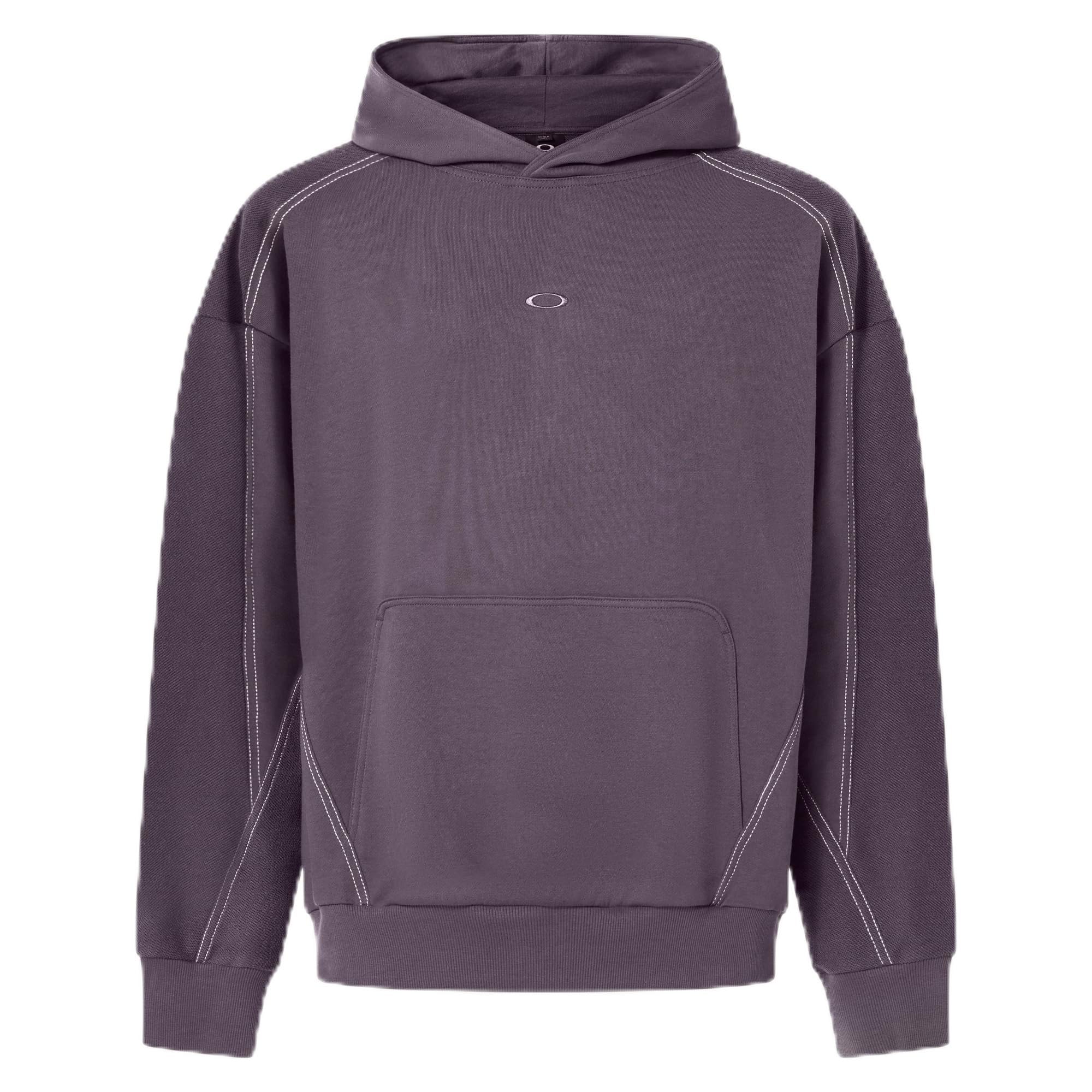 Oakley Men's Dual French Terry Hoodie - Lightweight, Breathable & Comfortable Pullover for Gym, Running & Casual Wear