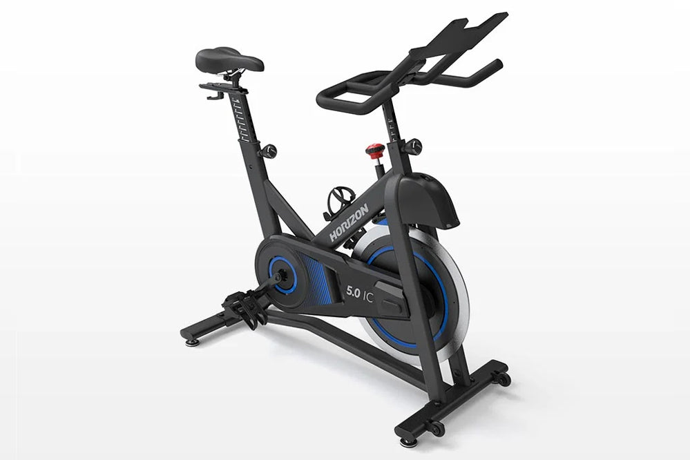 Horizon 5.0 IC Indoor Cycling Bike - Professional Home Exercise Bike for Cardio Workouts - Perfect for Home Gym, Spin Classes & Weight Loss Training
