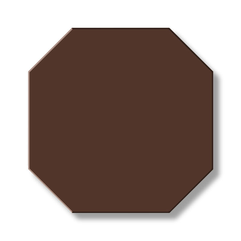 Klinker Oktagon 15x15 cm Chocolate Brown Granite Tile - Winckelmans High-Quality Flooring for Kitchen, Bathroom & Outdoor Patio