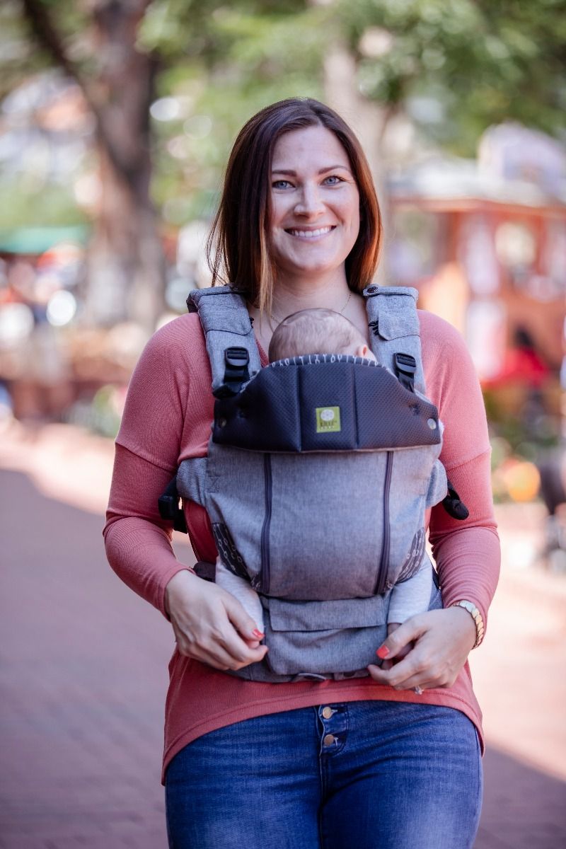 LILLEbaby Serenity All Seasons Baby Carrier - Ergonomic, Adjustable & Comfortable for Newborn to Toddler - Perfect for Hiking, Travel & Everyday Use