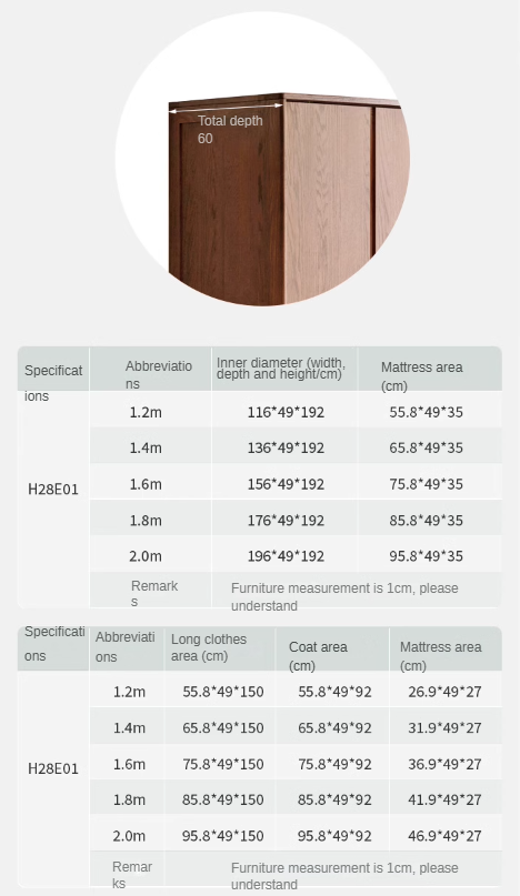 Solid Oak Wood Sliding Door Wardrobe Closet - Modern & Spacious Storage for Bedroom, Walk-In Closet, or Living Room Organization