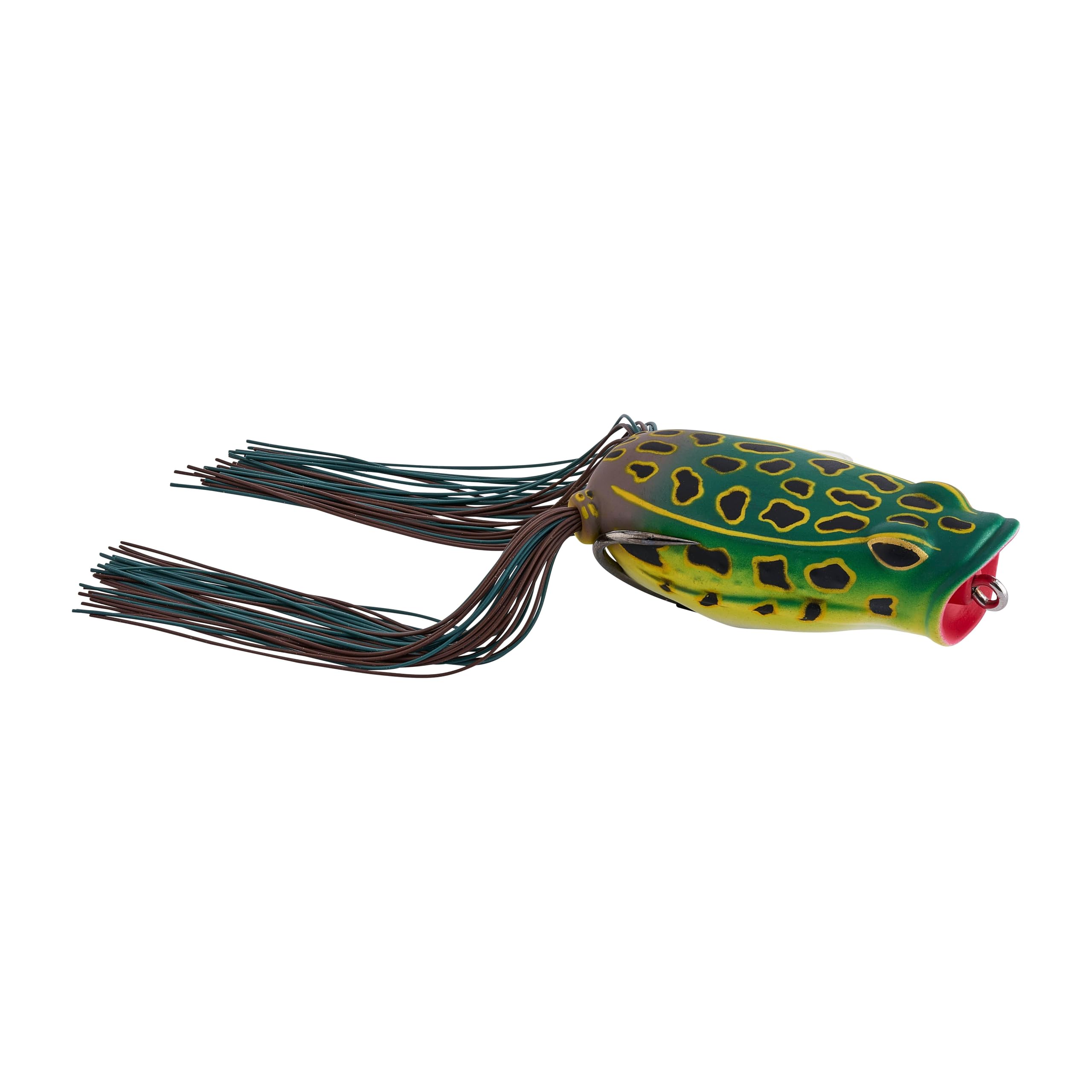 Swamp Lord Popping Hollow Body Frog Lure - Topwater Bass Fishing Bait for Weedless Frog Fishing in Lakes & Ponds - Perfect for Heavy Cover and Lily Pads