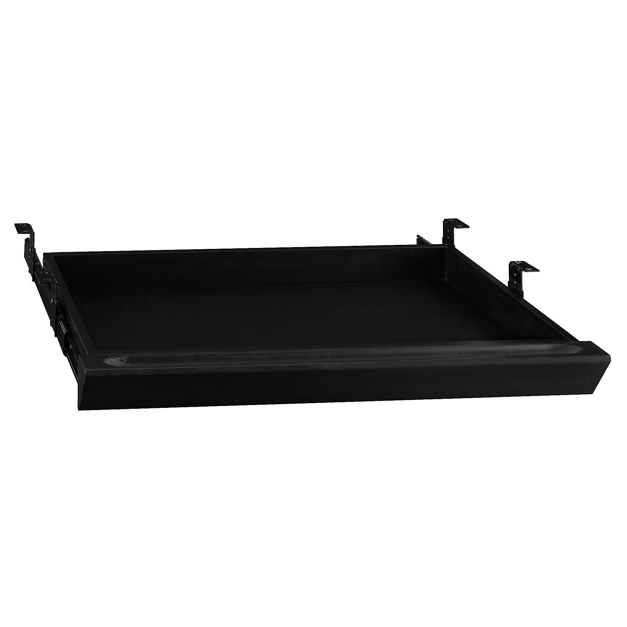Bush Business Furniture Universal Pencil Drawer Organizer - Black | Office Desk Storage Solution for Pens, Markers & Stationery