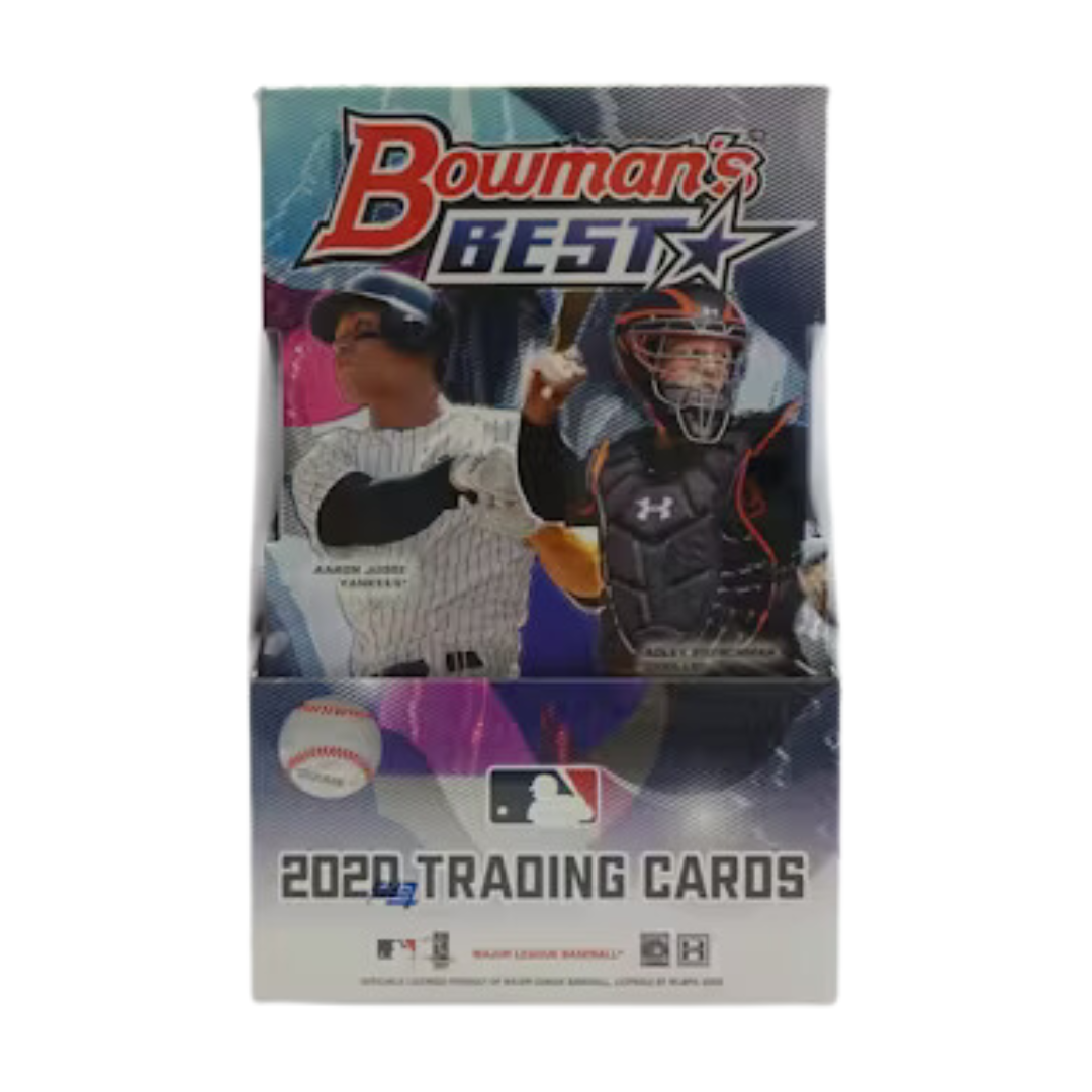 2020 Bowman's Best Baseball Hobby Box - Premium MLB Trading Cards Collection for Collectors & Investors - Perfect for Sports Memorabilia Displays & Fantasy Baseball Enthusiasts