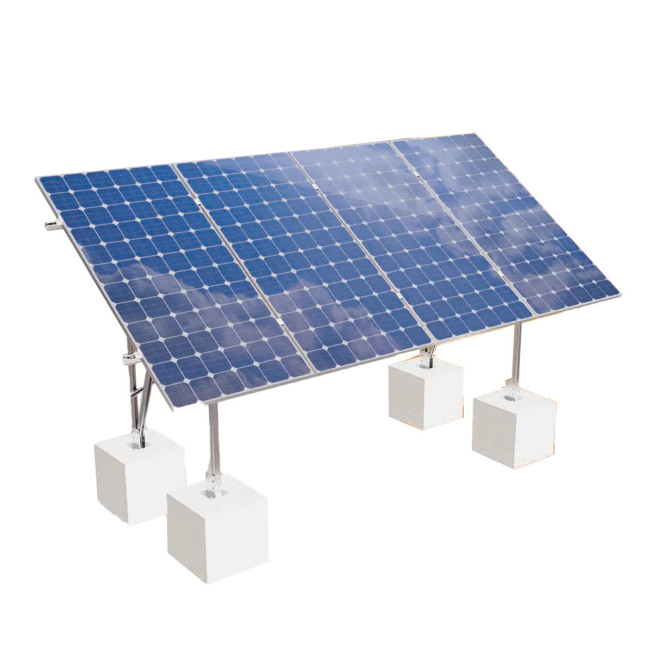 Elios Terra G4 Solar Panel Ground Mount System - Heavy Duty 4 Panel Racking Kit for Residential & Commercial Use | Perfect for Backyard, Farm & Off-Grid Solar Installations