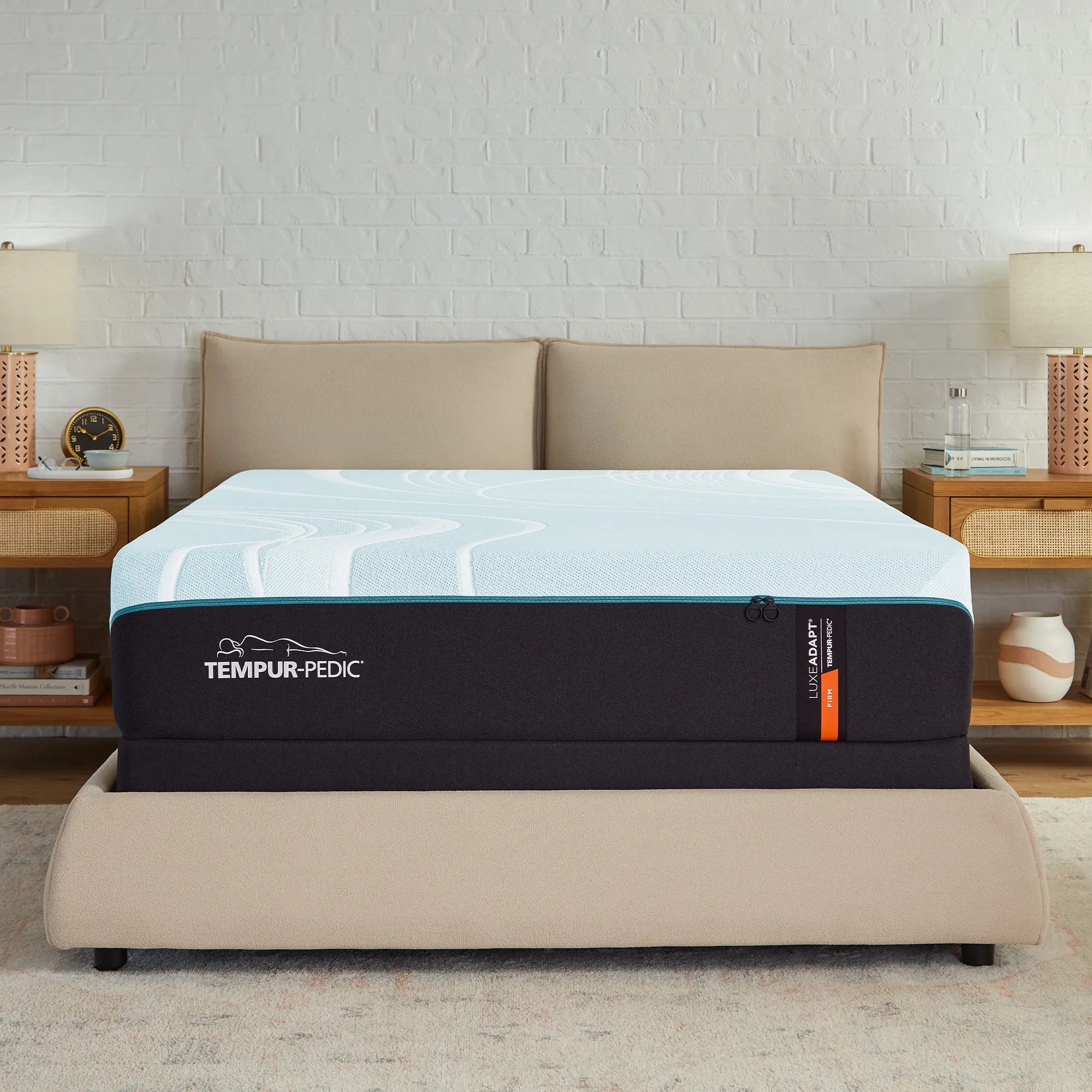 TEMPUR LuxeAdapt® Firm Mattress - Premium Memory Foam for Back Support & Pressure Relief - Ideal for Side, Back & Stomach Sleepers