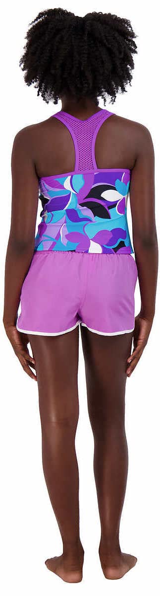 Gerry Girls 3-Piece Tankini & Shorts Swimsuit Set - Cute Swimwear for Girls | Perfect for Pool, Beach & Summer Vacation