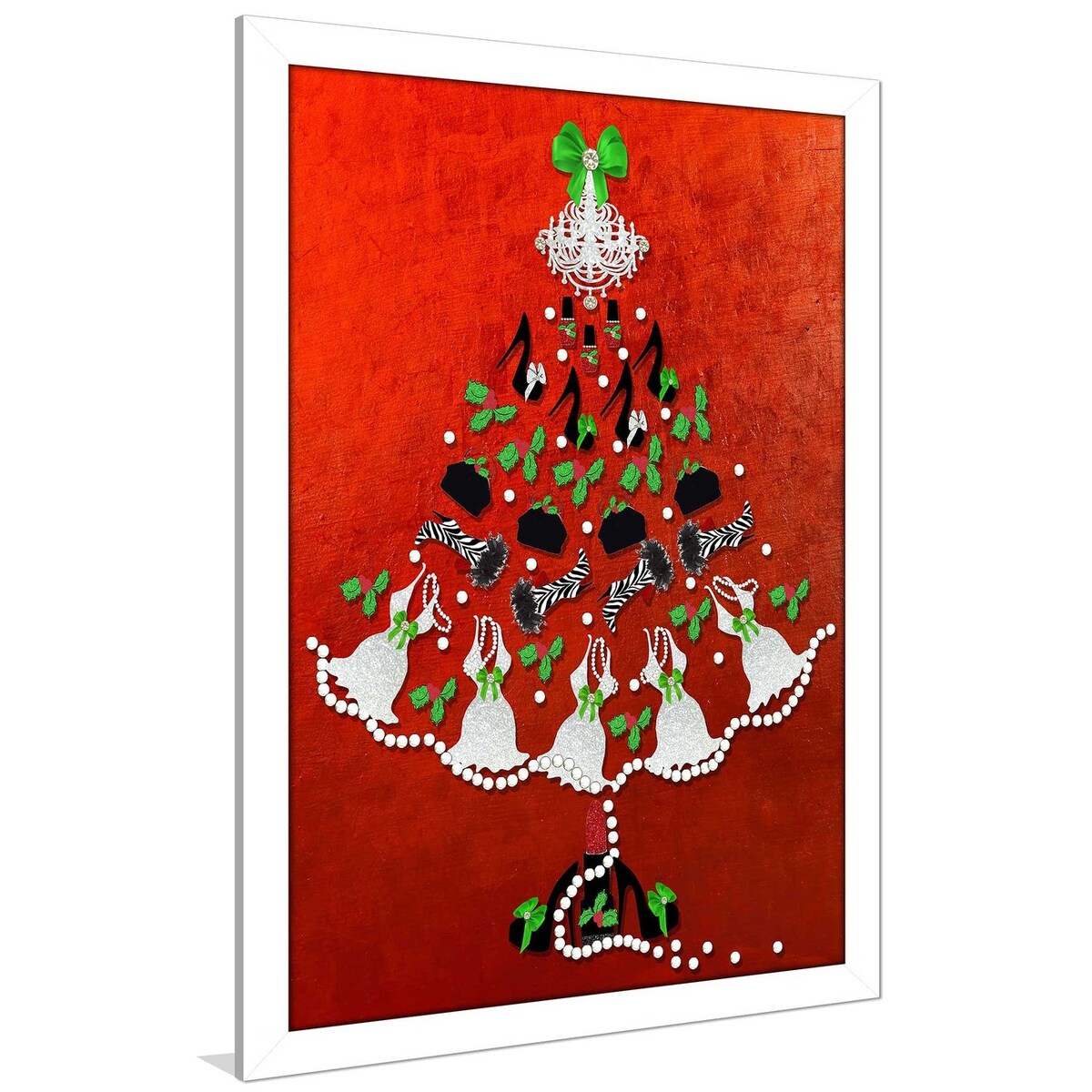 Jodi Print Acrylic Accessory Tree - Elegant Home Decor for Wall Display & Gift Giving
