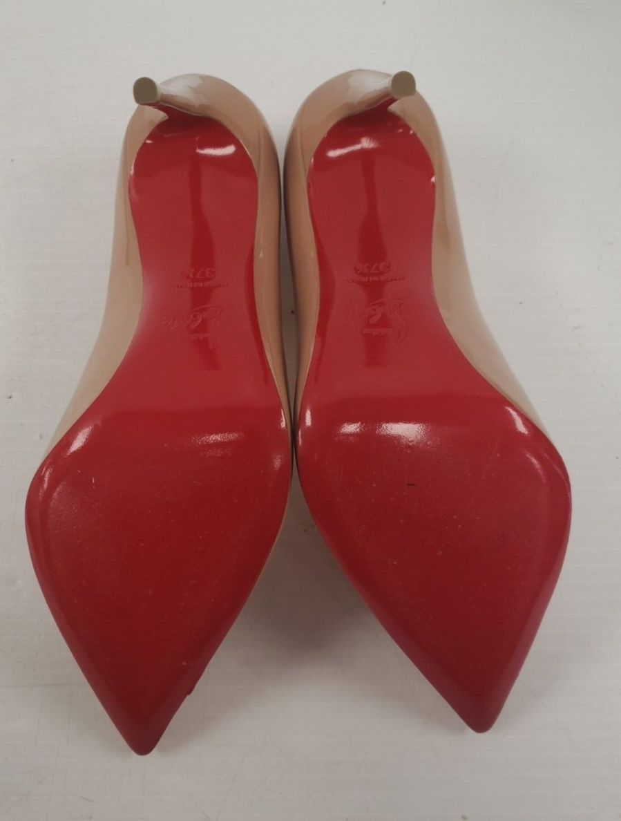 Christian Louboutin Women's High Heels Size 37.5 - Luxury Red Sole Pumps for Parties, Weddings & Special Occasions