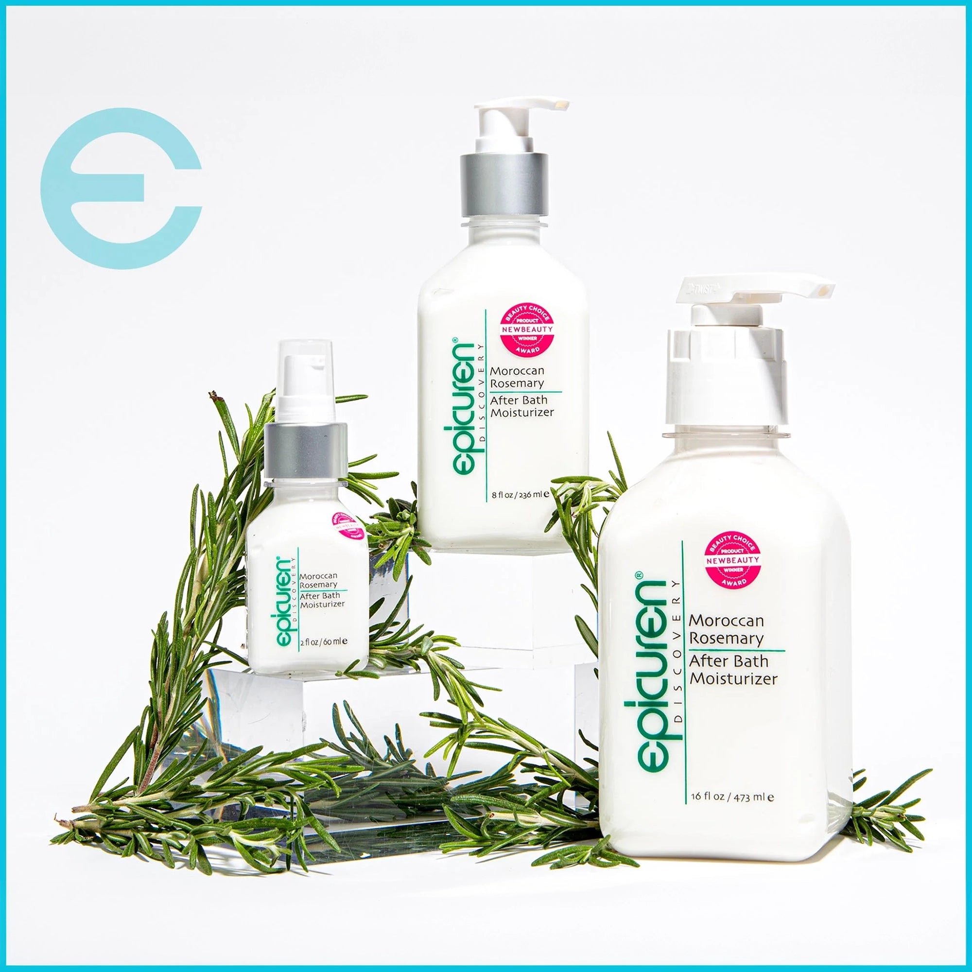 Epicuren Moroccan Rosemary After Bath Oil - Hydrating & Soothing Body Moisturizer for Dry Skin | Perfect for Post-Shower Relaxation & Spa Nights