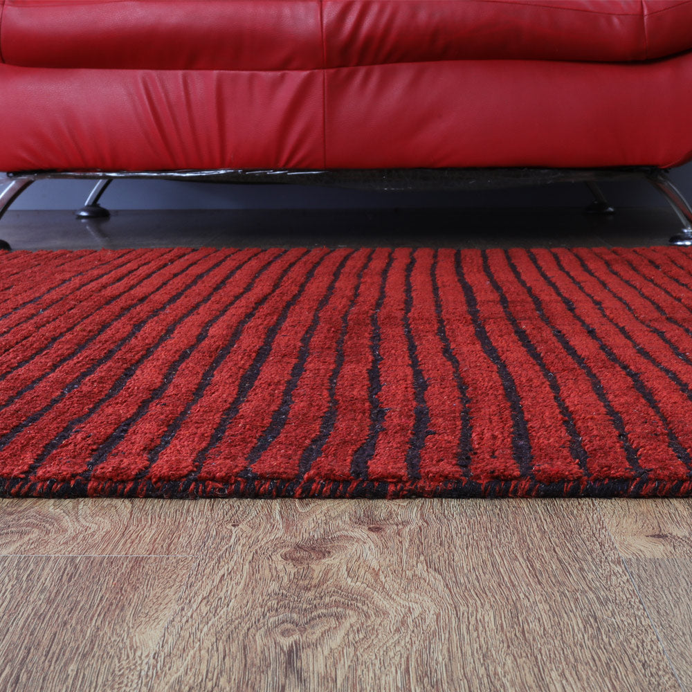 Hand Knotted Empyrean Rug - Premium Wool Area Rug for Living Room, Bedroom & Dining Room - Soft & Durable Home Decor