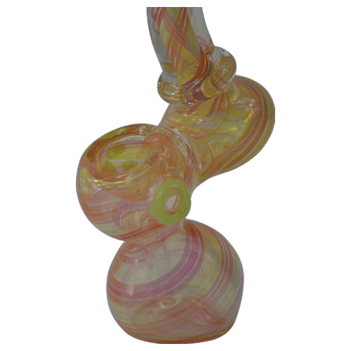 Color Changing Glass Bubbler Pipe - Handmade Smoking Water Pipe with Heat Sensitive Design for Smooth Hits | Perfect for Home Use, Parties & Relaxation