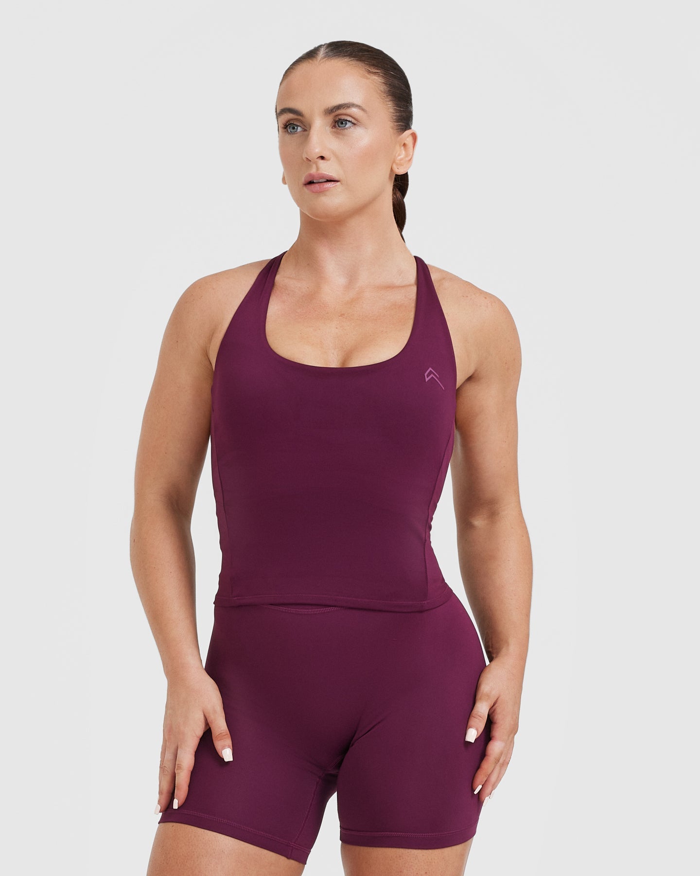 Timeless Square Neck Mid Vest for Women | Elegant Ripe Fig Color | Perfect for Layering, Office Wear & Casual Outfits