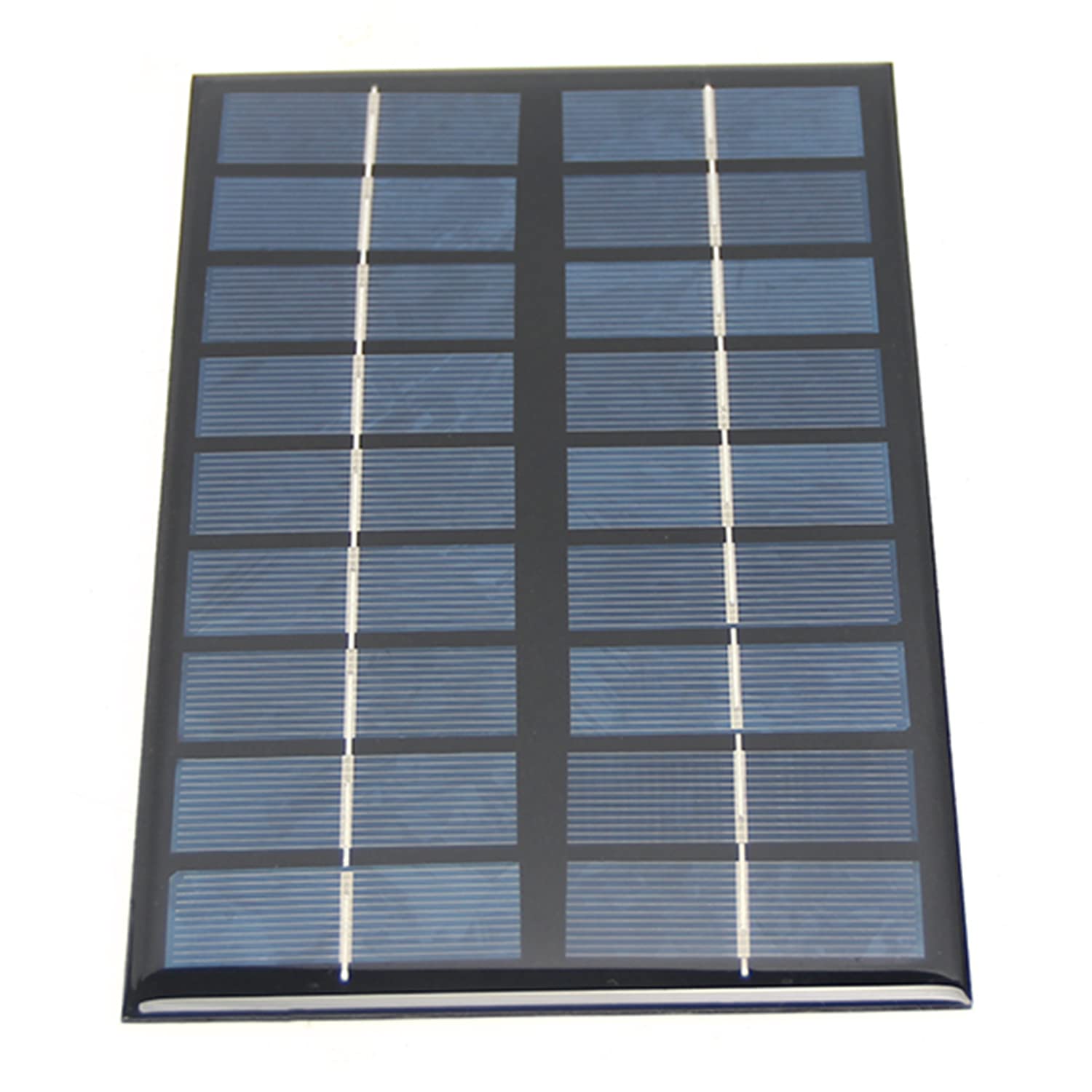 Fielect 9V 3W Mini Solar Panel Charger - High Efficiency Polysilicon Solar Epoxy Cell - DIY Solar System Kit (195x125mm) - Perfect for Outdoor Camping, RV, Boat & Emergency Power Backup