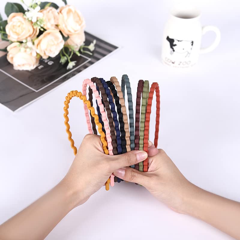 PartyCart - Stylish Acrylic Wavy Frosted Headband for Women & Girls | Fashion Hair Accessories | Perfect for Parties, Weddings & Everyday Wear