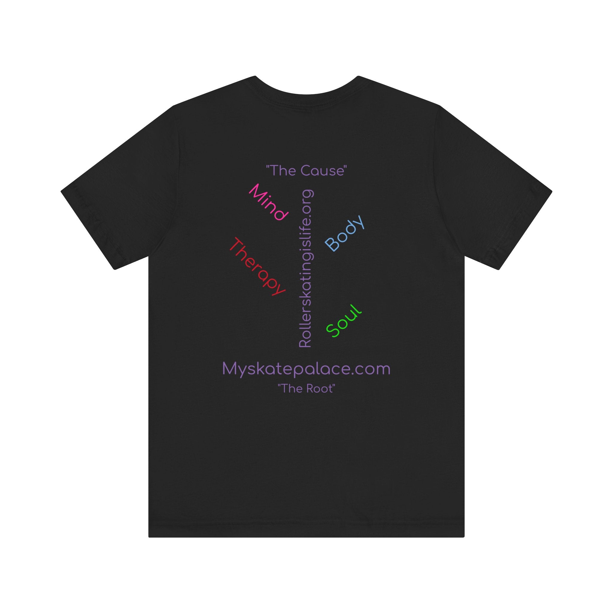 SSP Corp Roller Skating is Life Graphic T-Shirt - Comfortable Cotton Tee for Skaters & Roller Derby Fans - Perfect for Casual Wear, Skate Parks & Retro Fashion