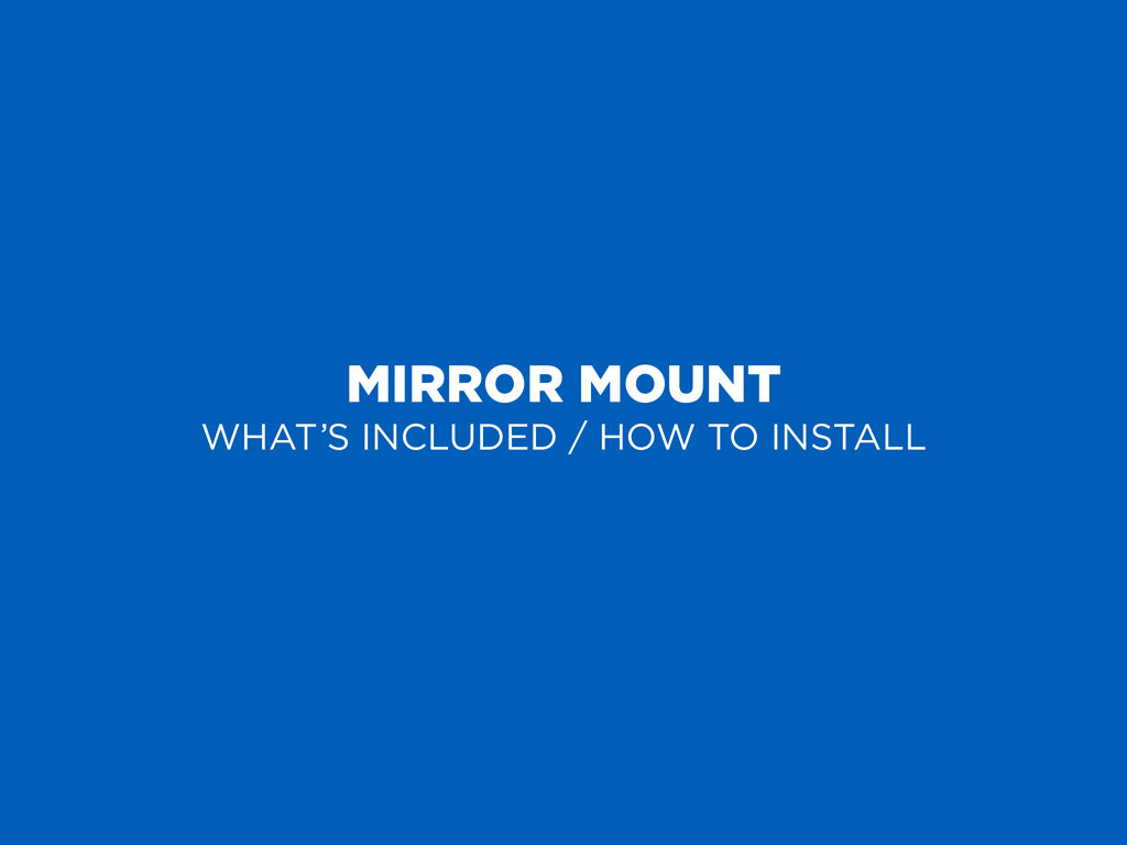Universal Motorcycle Scooter Mirror Mount - Adjustable Handlebar Mirror for Safe Riding - Perfect for Commuting, Touring & Off-Road Adventures