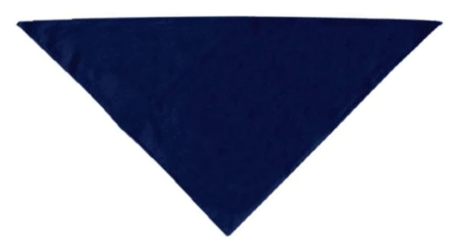 Premium Plain Pet Bandana for Dogs & Cats - 14 Colors (Orange, Large) - Perfect for Holidays, Parties & Daily Wear