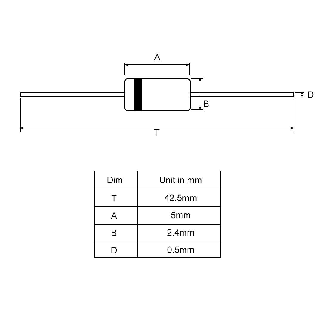 uxcell 1N4007 Rectifier Diode 1A 1000V, 130-Pack Silicon Electronic Diodes for Power Supplies, Circuits & DIY Electronics Projects