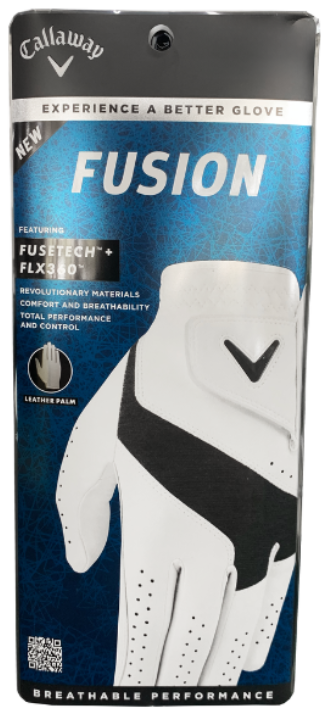 Callaway Women's Fusion Golf Glove - Left Hand - Premium Comfort & Grip for Female Golfers | Perfect for Driving Range, Course Play & Training Sessions