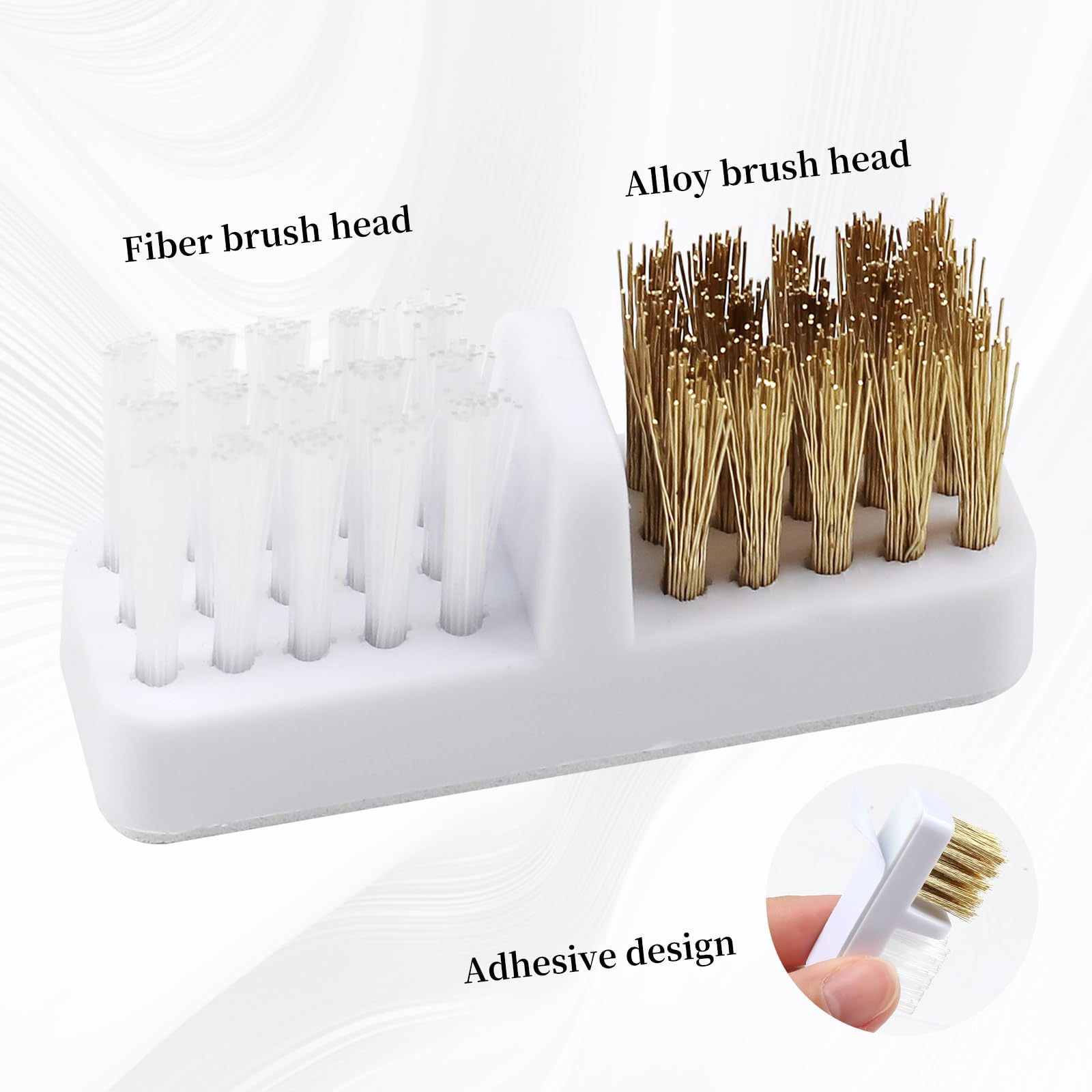 Professional Nail Drill Bits Holder & Cleaning Brush - 100 Hole Dustproof Nail Art Drill Bit Storage Box for Nail Technicians (White) | Perfect for Salon Organization & Mobile Nail Tech Kits