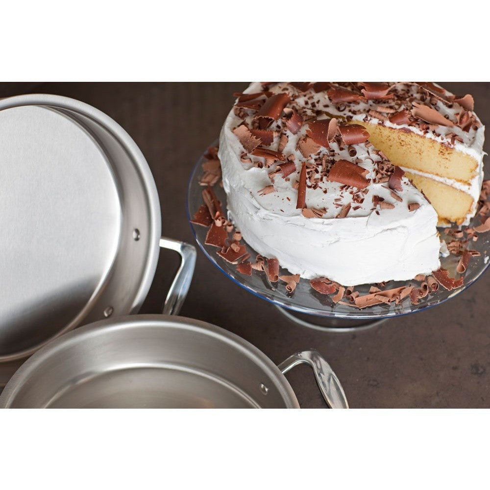 9 Inch Round Cake Pan Set - Nonstick Baking Pans for Perfect Cakes, Cupcakes & Desserts - Ideal for Birthday Parties, Weddings & Home Baking