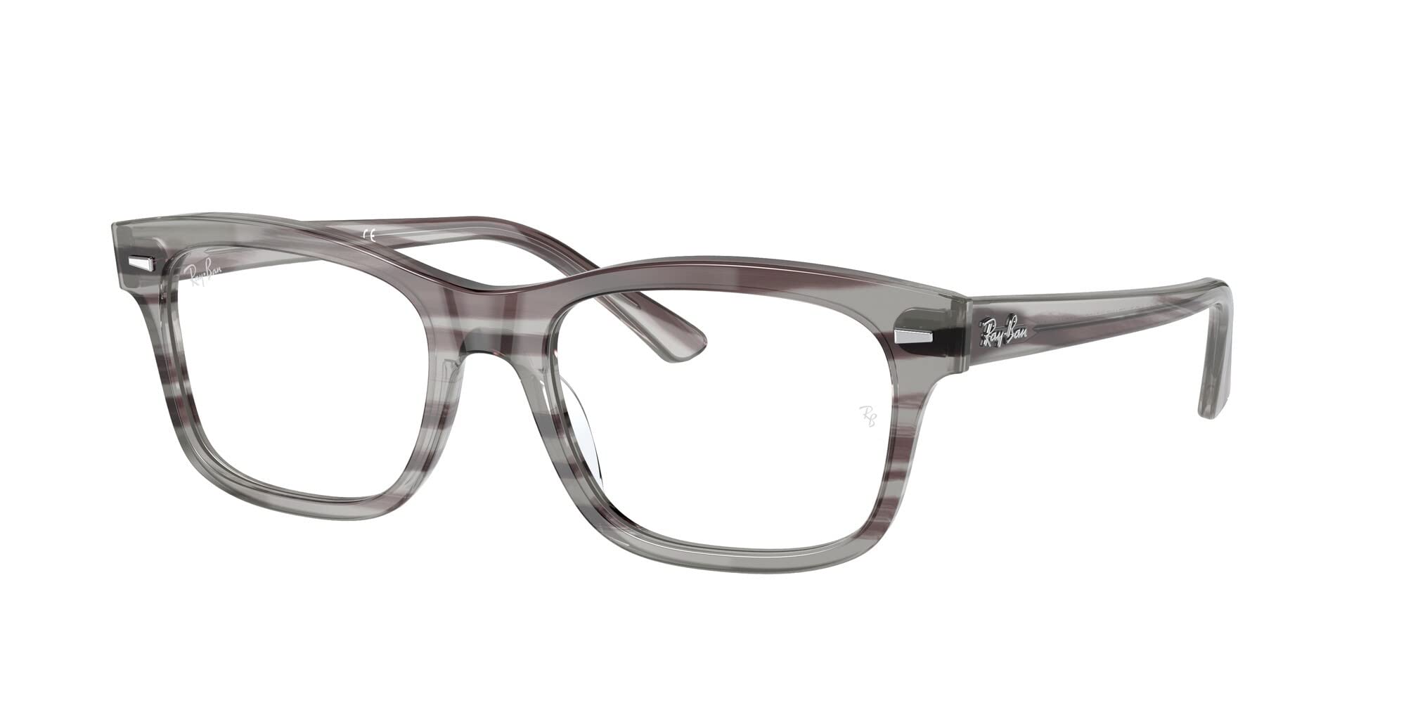 Ray-Ban RX5383 Mr. BuRBank Rectangular Prescription Eyeglass Frames - Classic & Stylish Eyewear for Men & Women - Perfect for Office, Reading & Everyday Use